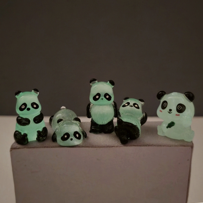  فیگور پاندا‌ی کیوت شبتاب 