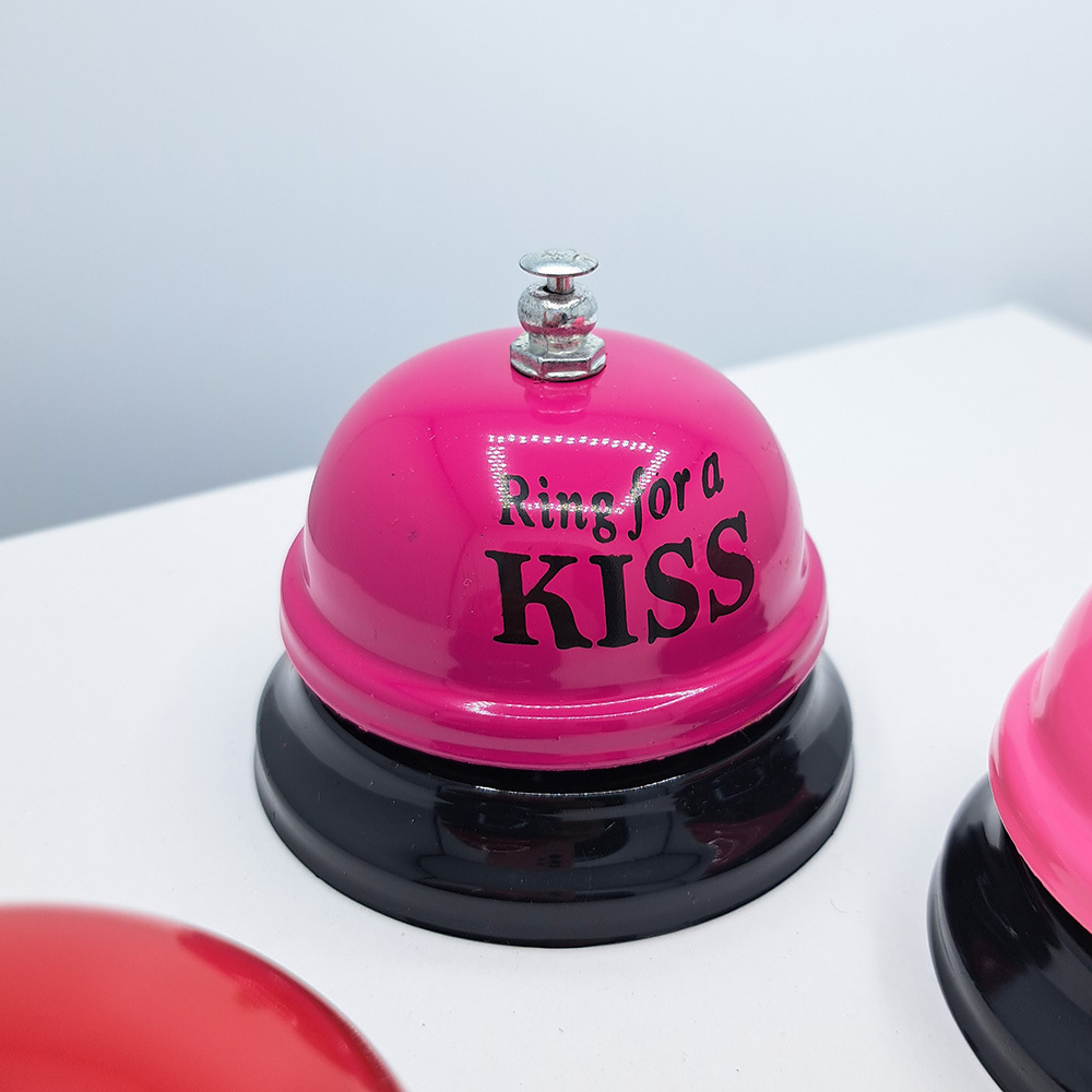  زنگ رو میزی فلزی Ring for Love & Kiss 