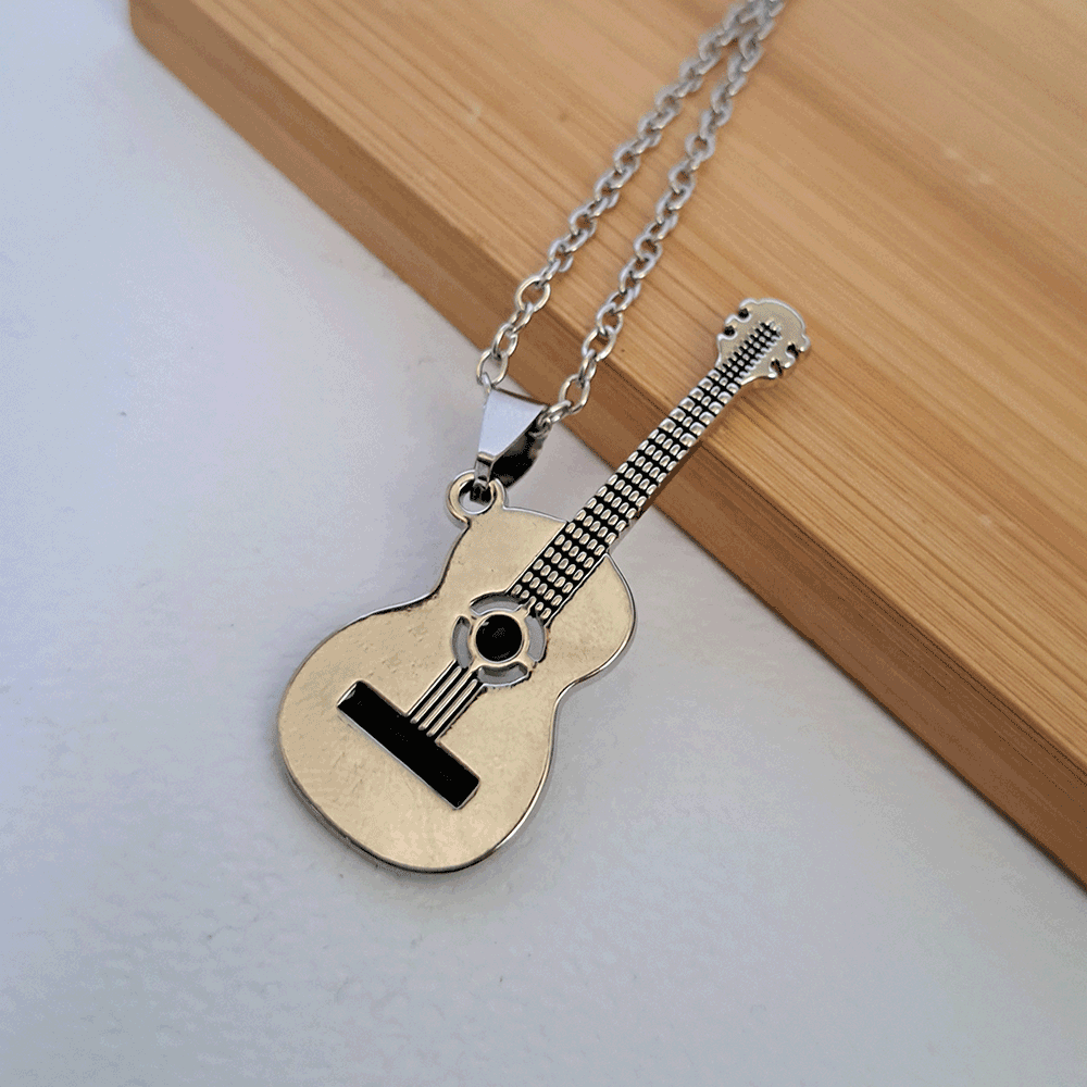  گردنبند مدل گیتار 