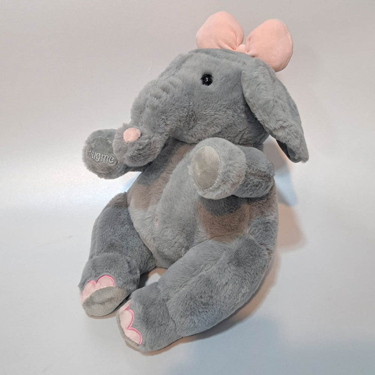 عروسک فیل کیوت ارتفاع 30 سانتی متر 