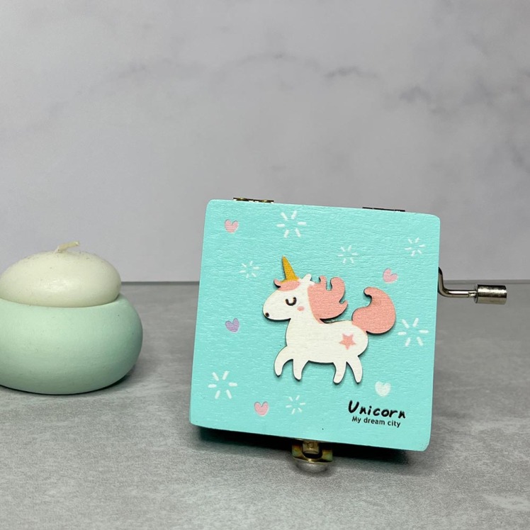 موزیک باکس هندلی طرح یونیکورن 