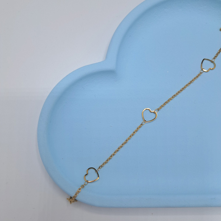 دستبند قلبی 