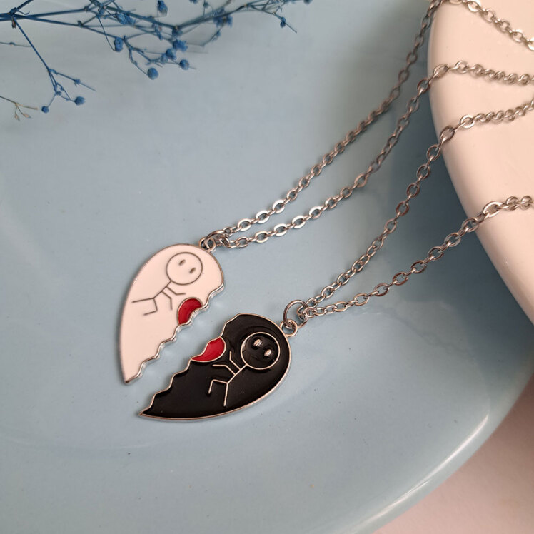 گردنبند ست قلبی 