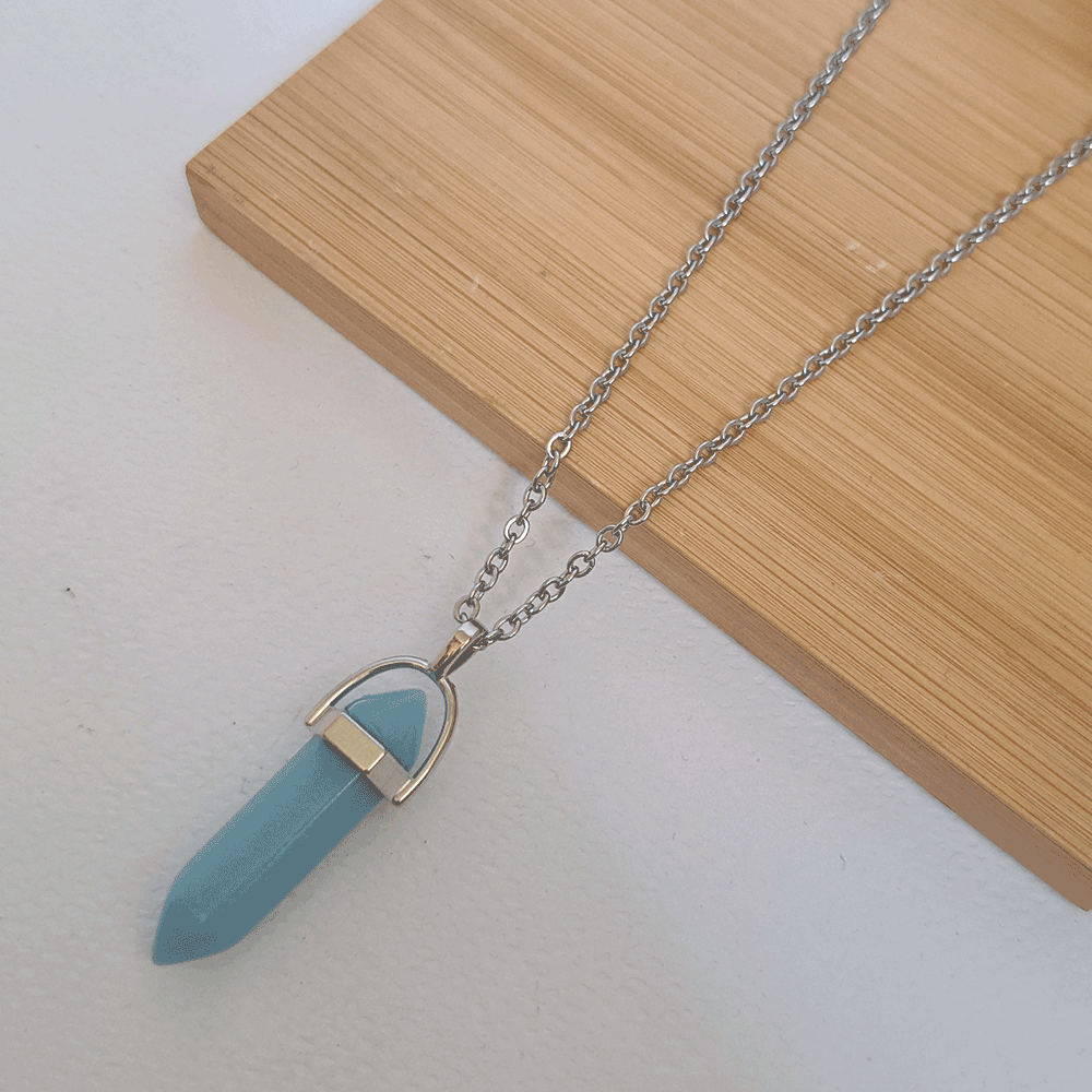 گردنبند مدل چاکرا شب تاب 