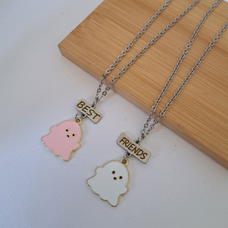 گردنبند ست مدل روح بست فرندز 