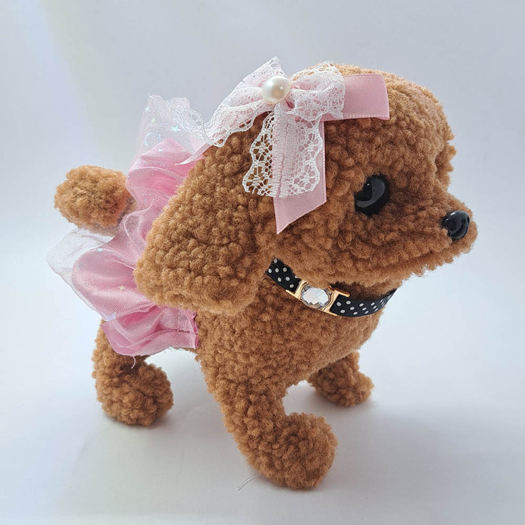 عروسک سگ باتری خور