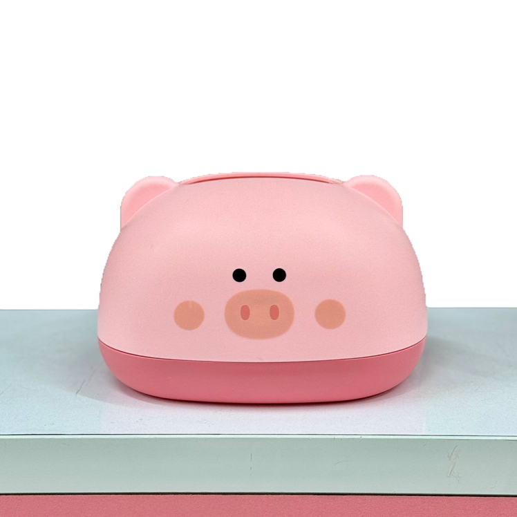 جا دستمال کاغذی فانتزی طرح خوک