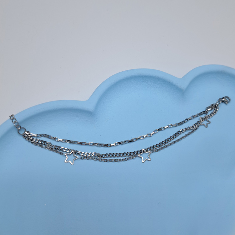 دستبند سه لاین ستاره 