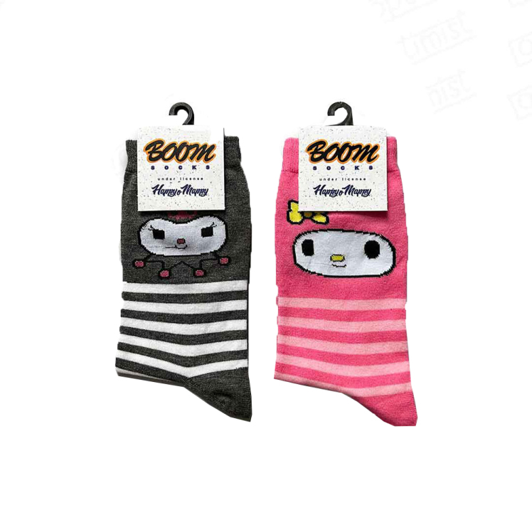 جوراب تا به تا طرح کرومی و ملودی