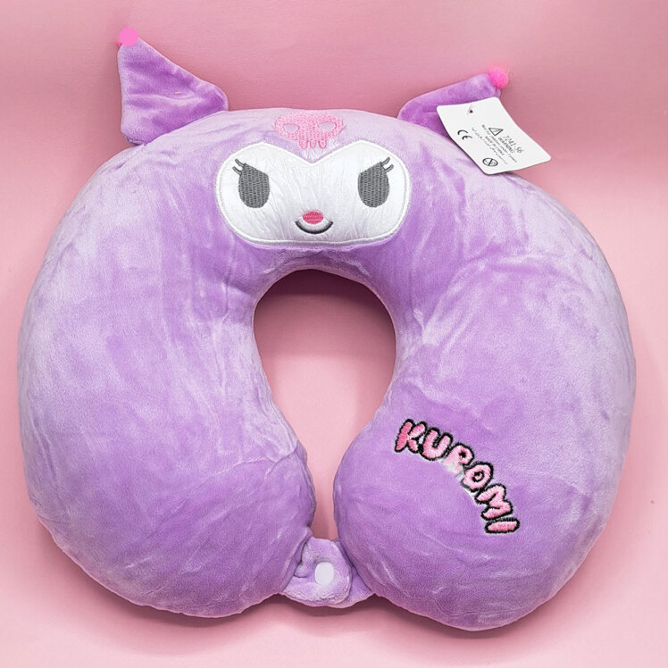 بالشت گردنی کرومی بنفش