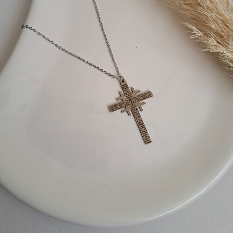 گردنبند مدل صلیب 