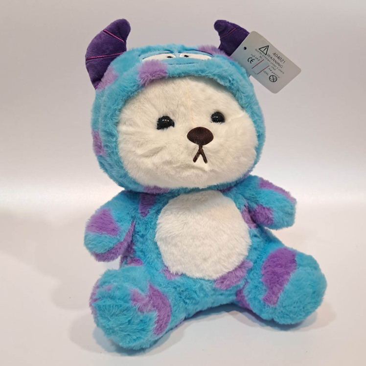 عروسک پولیشی خرس لباس سالیوان