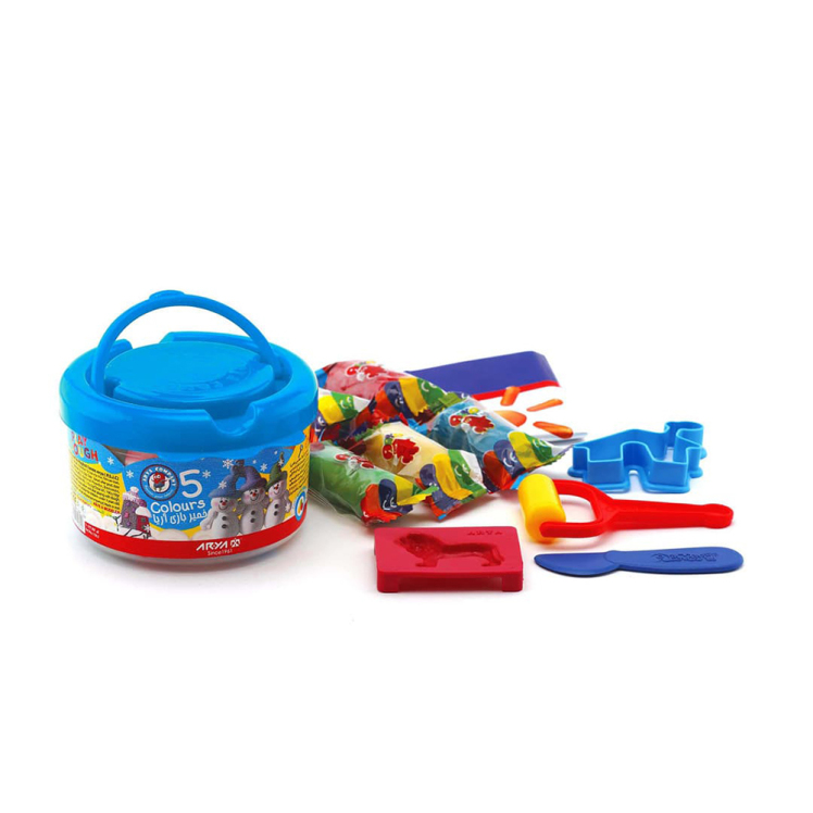 خمیر 5 رنگ آریا