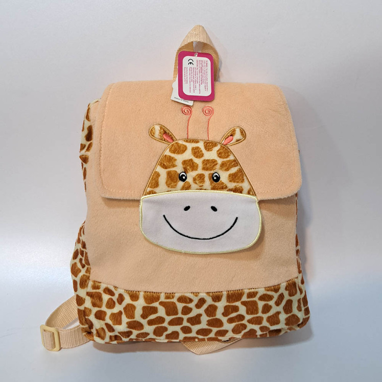 کوله پشتی مهد کودک طرح زرافه