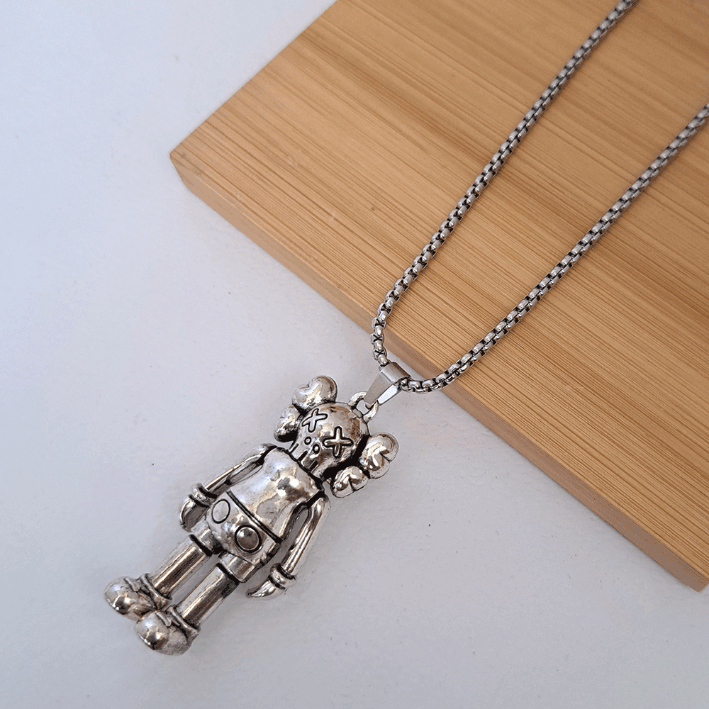 گردنبند مدل آدم آهنی 