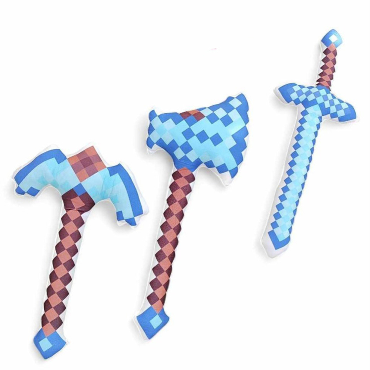 عروسک سلاح های ماینکرافت 