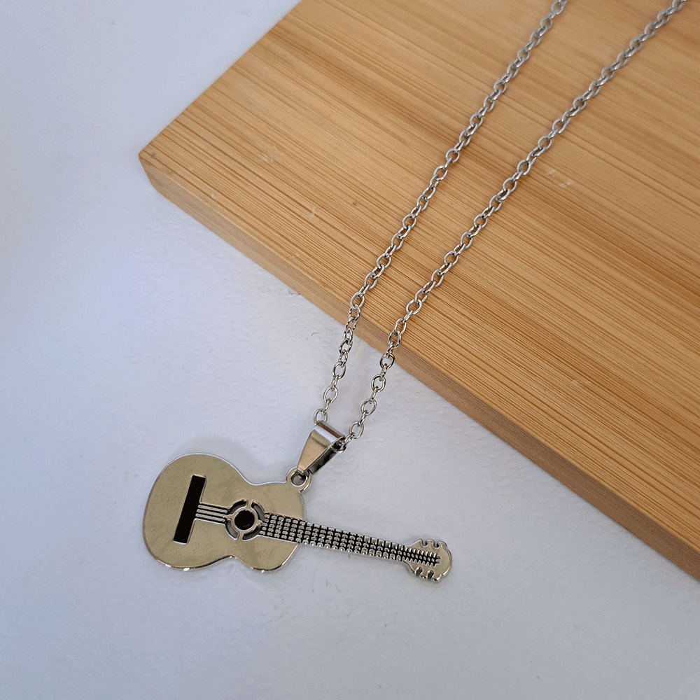 گردنبند مدل گیتار