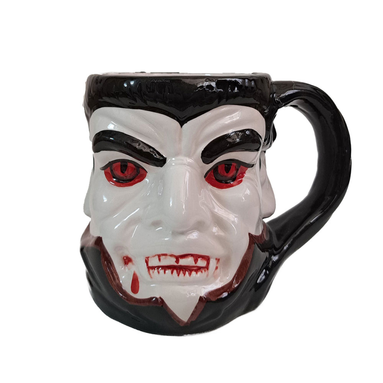 لیوان سرامیکی خون‌آشام وحشت‌زا 