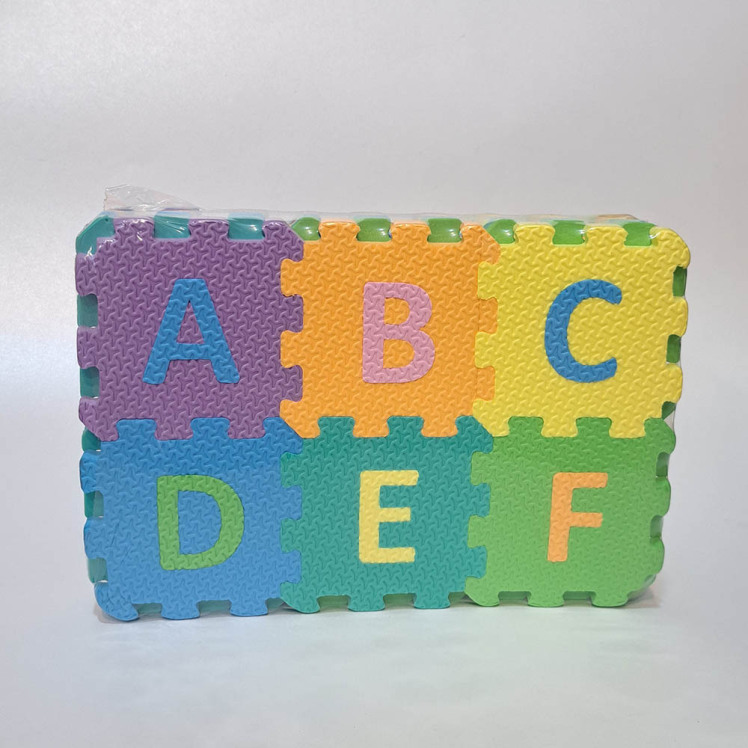 پازل فومی حروف و اعداد انگلیسی