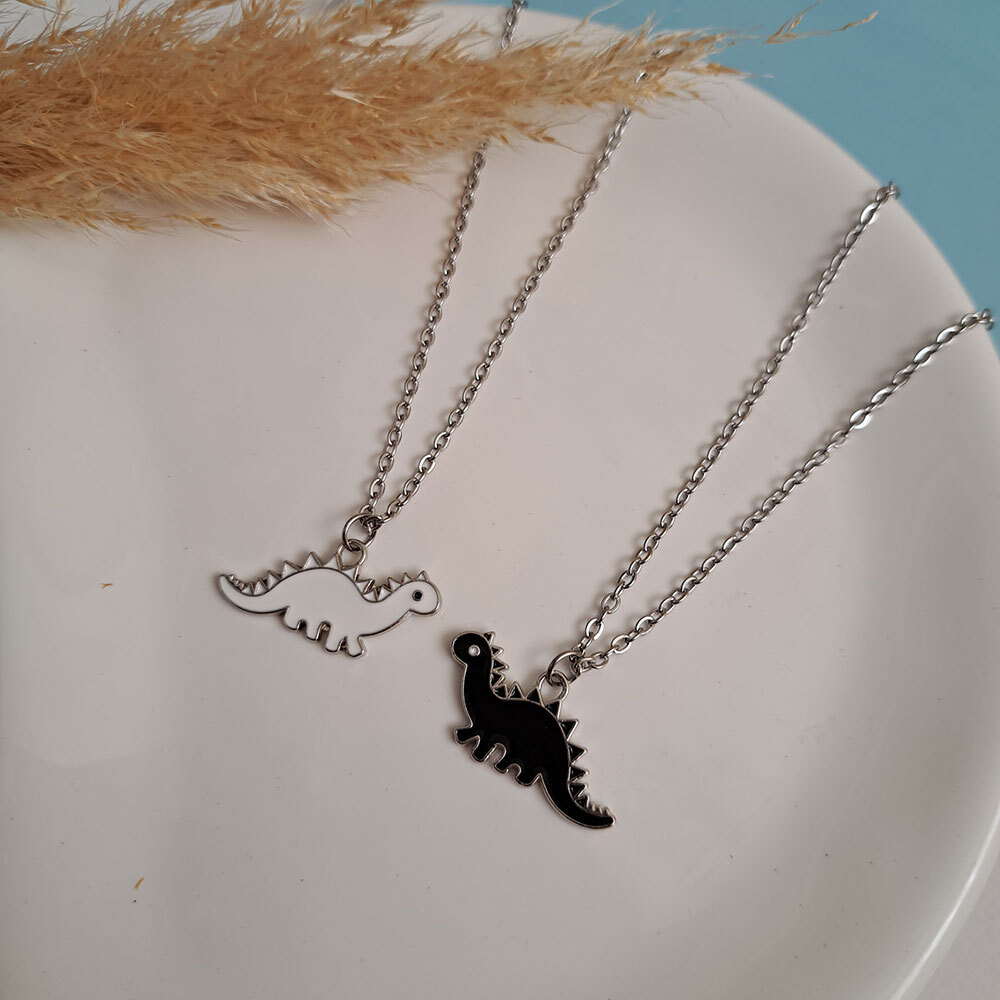  گردنبند دایناسور ست دوستی 