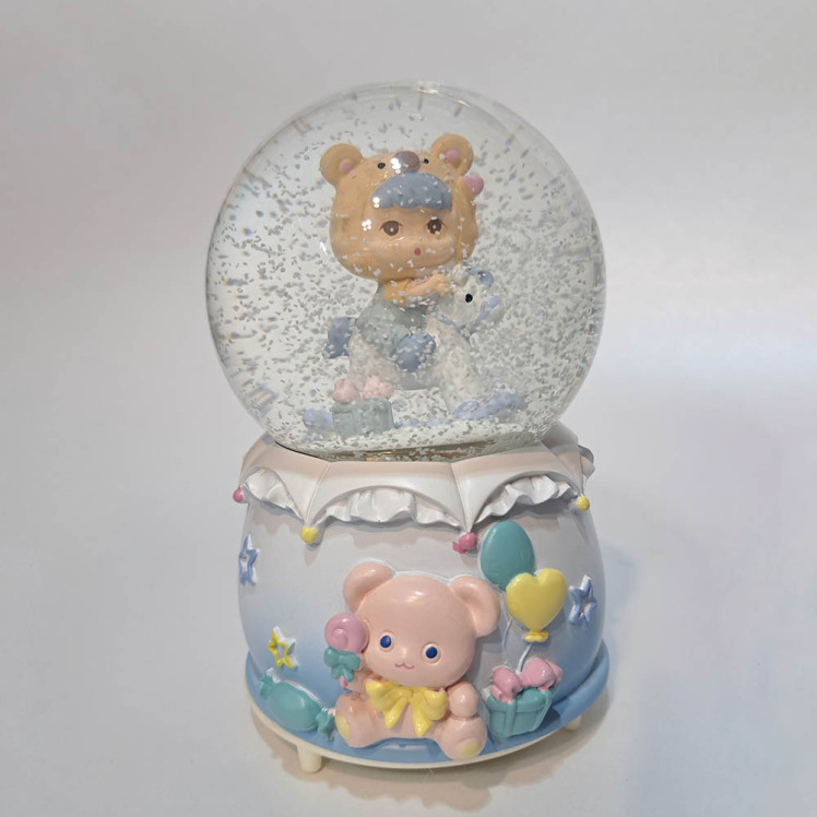 گوی موزیکال پمپی طرح پسر سایز بزرگ