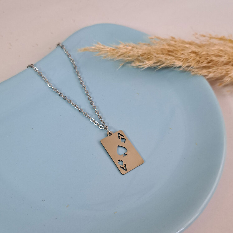 گردنبند مدل آس