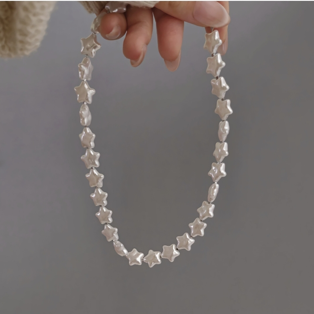  گردنبند مروارید ستاره 