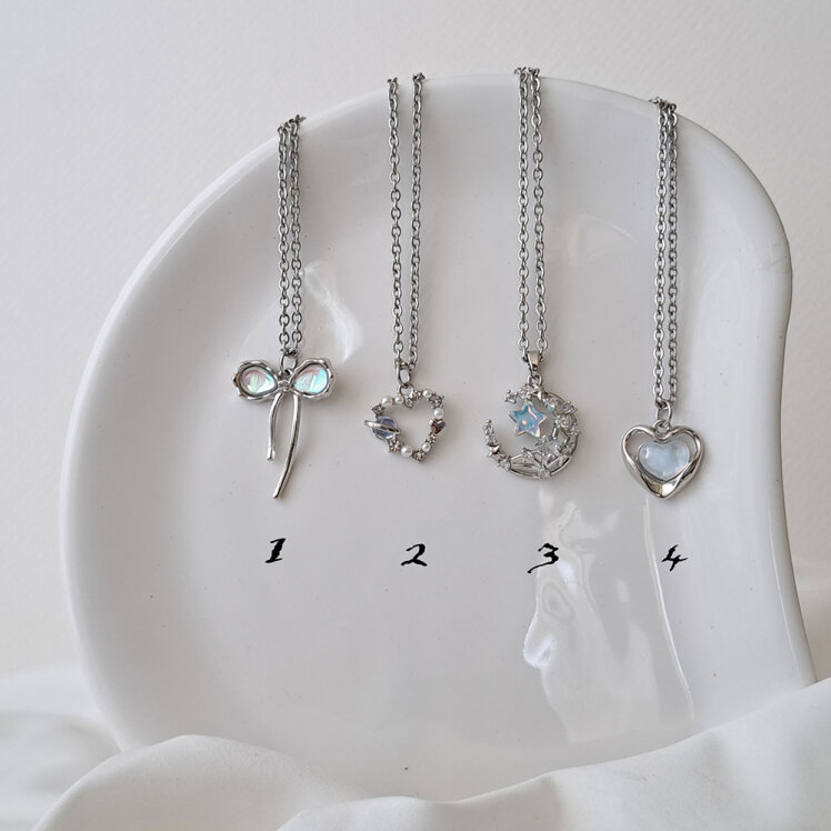 گردنبند دخترانه نگینی