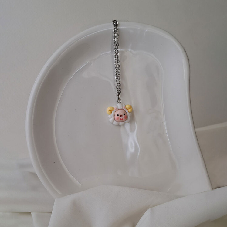 گردنبند فانتزی طرح ببعی