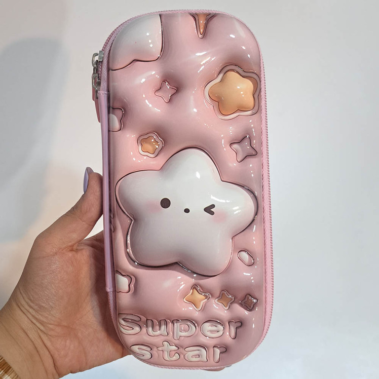 جامدادی تبلتی برجسته طرح ستاره کیوت 