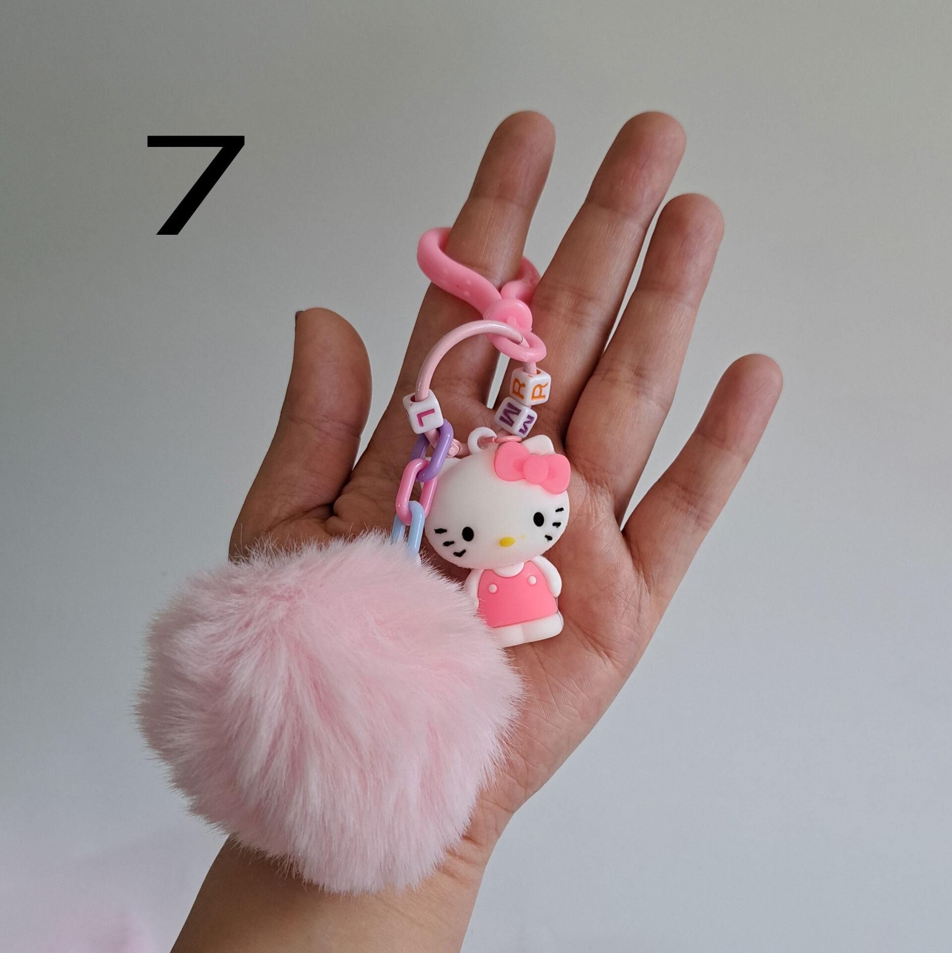 جاکلیدی پوم پوم فانتزی ( 8 طرح ) 