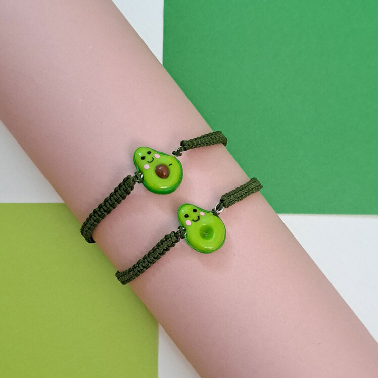 دستبند ست آووکادو بسته 2 عددی 