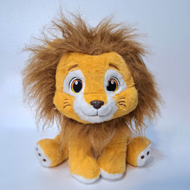 عروسک شیر سیمبا وارداتی ارتفاع 30 سانتی متر 