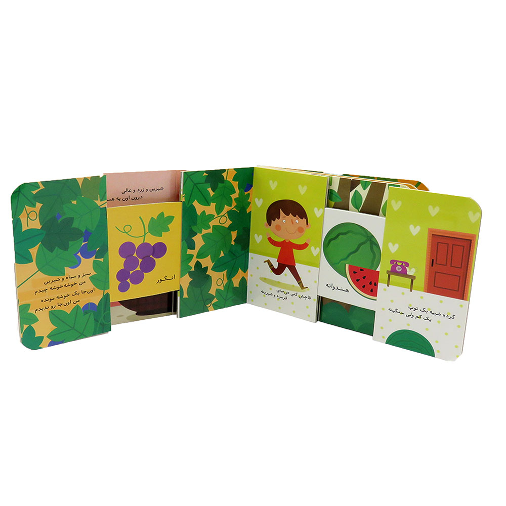  کتاب کشویی میوه های خوشمزه 