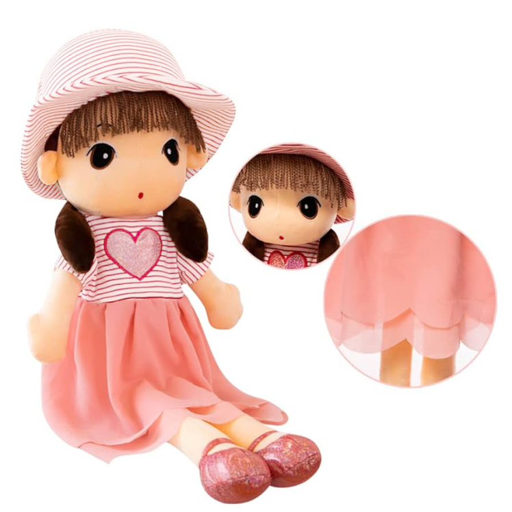 عروسک دختر کلاه به سر 