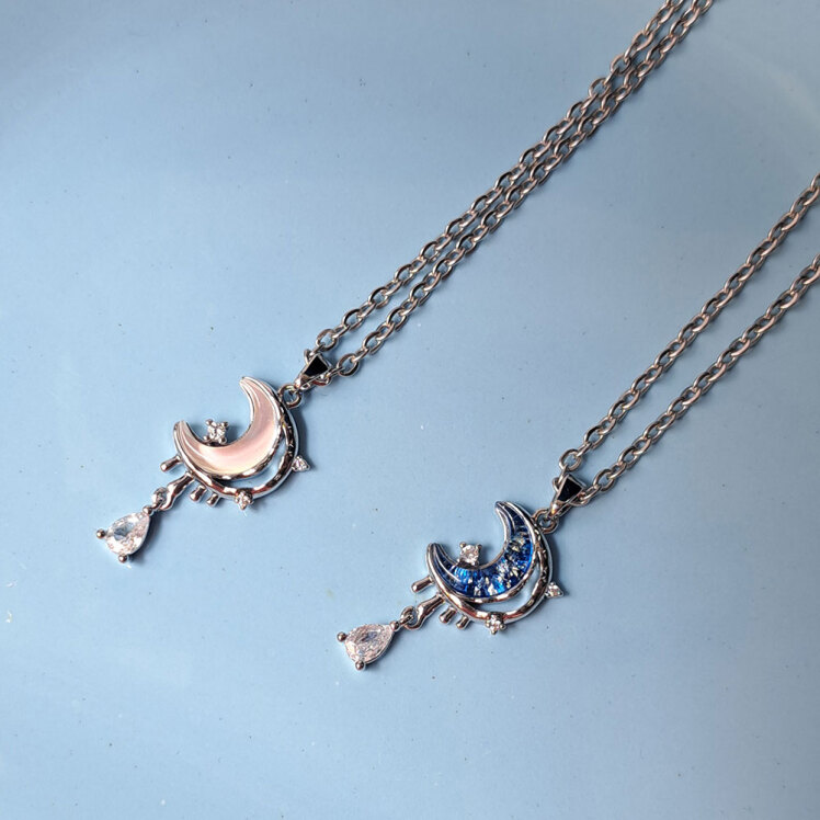 گردنبند جواهری ماه