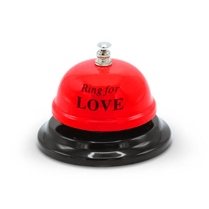 زنگ رومیزی فلزی Ring for Love & Happy