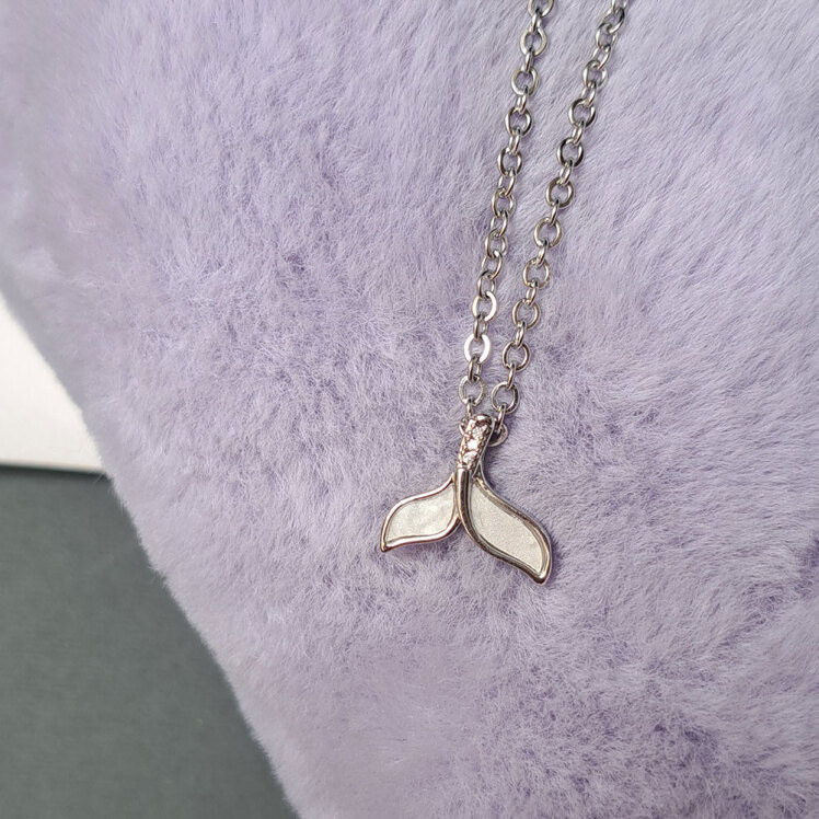 گردنبند دم پری دریایی جواهری 