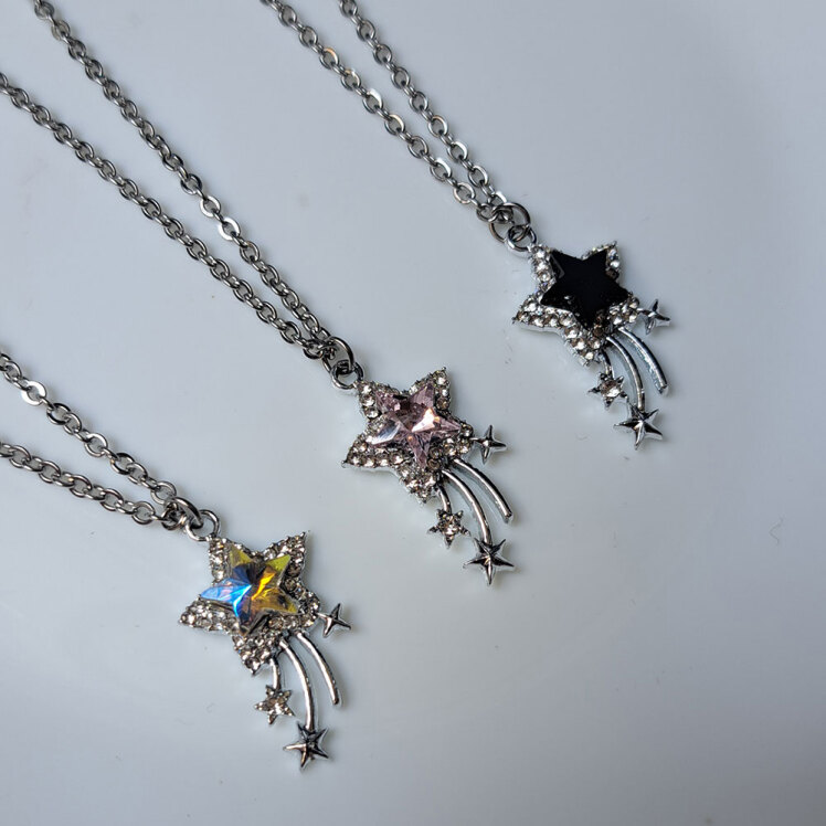 گردنبند جواهری ستاره دنباله دار