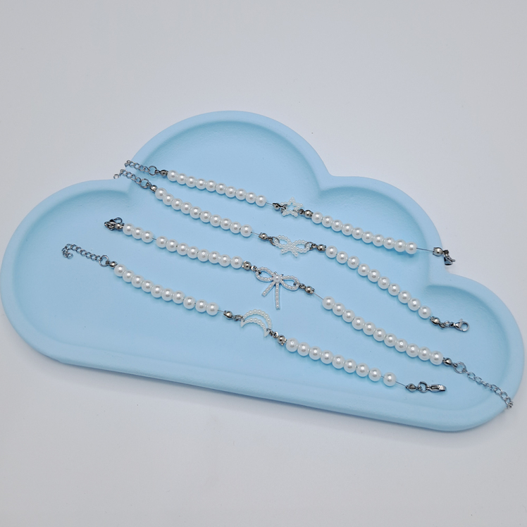 دستبند مرواریدی پینترستی