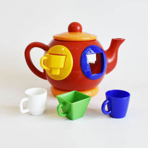 بازی فکری جاگذاری اشکال طرح قوری تک تویز 