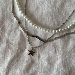 گردنبند سه لاین مروارید