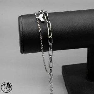 دستبند دولاین بیضی درشت دم وال