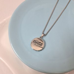 گردنبند مدل تشتک کوکا کولا