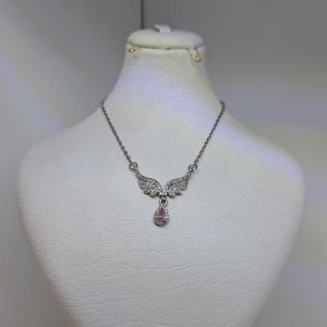 گردنبند جواهری طرح بال